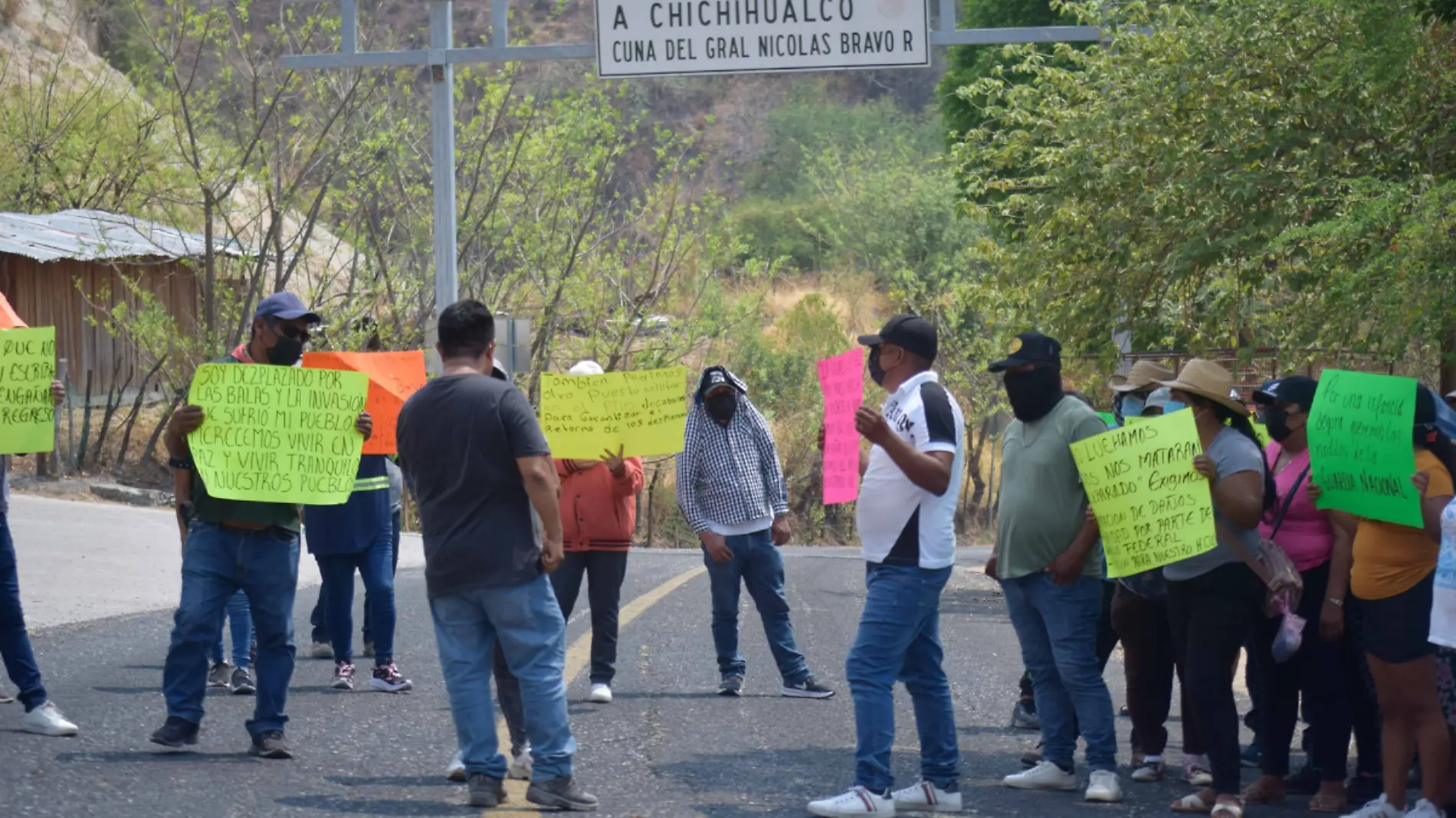 Protesta en Guerrero por inseguridad